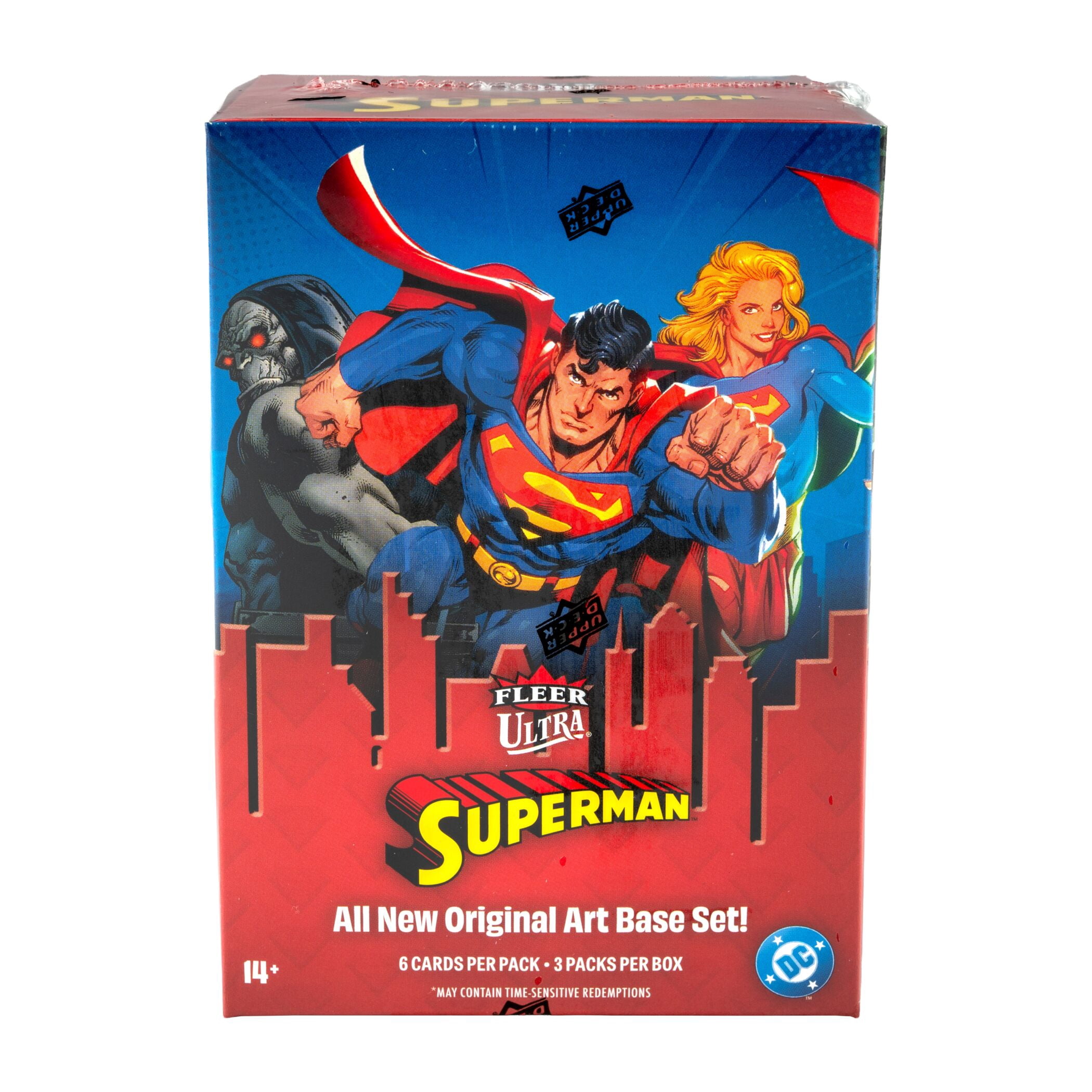 2025 Upper Deck Fleer Ultra Superman Trading Cards Blaster Box