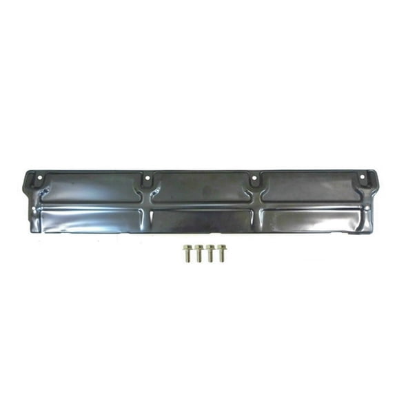 UPPER RADIATOR SUPPORT COVER [SIGHT SHIELD]; FOR 4-BOLT STYLE; 4 ROW  RADIATOR; BLACK; MADE OF STEEL