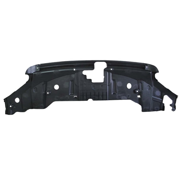 UPPER RADIATOR SUPPORT COVER [SIGHT SHIELD]; TEXTURED; MADE OF PP     PLASTIC