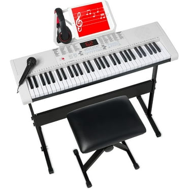 Alomejor 37 Key Electronic Keyboard Piano Portable Electric Keyboard