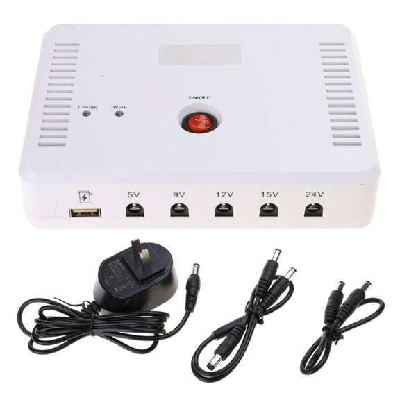 UPS 13200mAh Capacity Battery Backup for Uninterrupted Power to Routers Surveillances Camera & Access Control