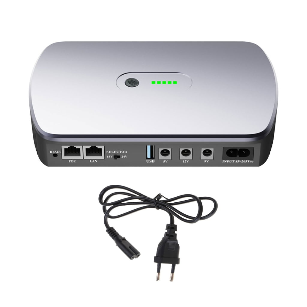 UPS 8800mah/10400mA Battery Backup for Continuous Networking Connecting