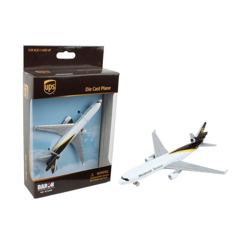 UPS MD-11 Cargo Aircraft Toy Airplane Diecast with Plastic Parts