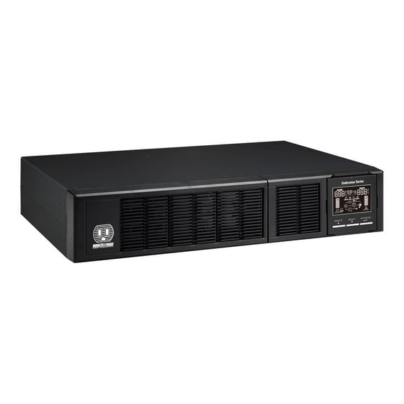 Minuteman Endurance Series END3000RT2U-L - UPS (rack-mountable / external) - online, uninterruptible power supply - AC 55 - 160 V - 2700 Watt - 3000 VA - 1-phase - 3 x battery - lithium ion - USB, RS-232 - output connectors: 6 - 2U
