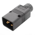 thumbnail image 1 of UPS Power IEC Male C20 Plug Power Cord Cable Plug Rewirable 16A / 250V Useful, 1 of 6