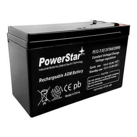 UPS Replacement Battery Pack for APC BX1200-CN - APC RBC32 Cartridge #32 - Leakproof 12V 7AH Battery.