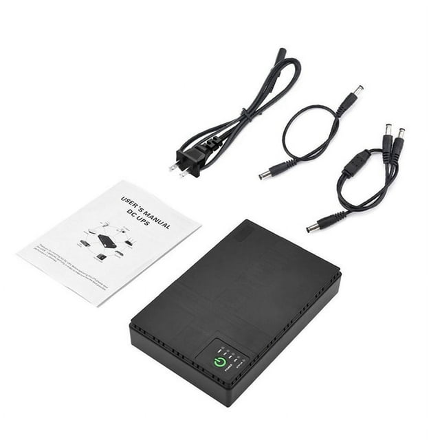UPS Uninterruptible Power Supply Router DC Multi-Port with POE Optical ...