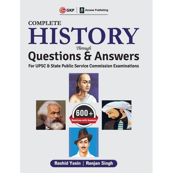 UPSC 2019 - Complete History through Questions & Answers, (Paperback)