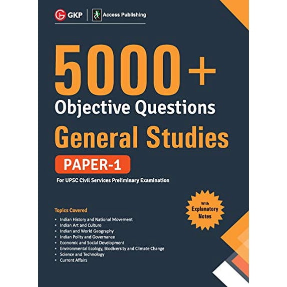 UPSC General Studies Paper I: 5000+ Objective Questions, (Paperback)