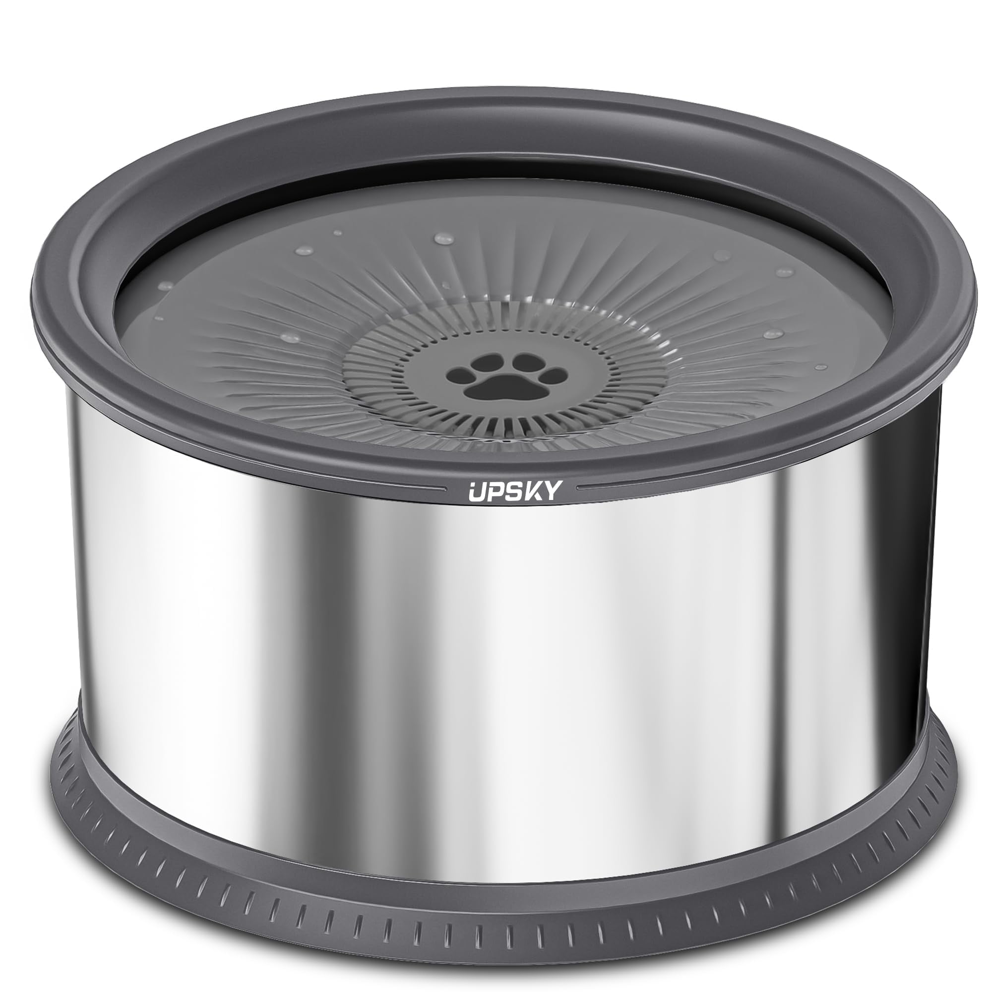 Spill Proof Dog Water Bowl Decflow 1.2 Gallon No-Spill Dog Water Bowl -  4.5L Large Capacity With Floating Disk | Anti-Splash Bowl For Messy  Drinkers 1.2 Gallon Anti-splash Water Bowl With Floating