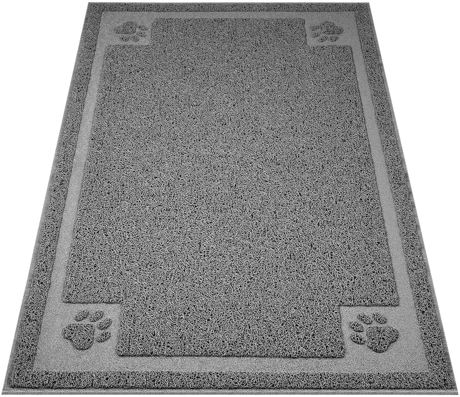 UPSKY Cat Litter Mat, Litter Trapping Mat Extra Large Soft on Kitty Paws, 35" x 24" Cat Litter Box Mat for Cleaner Floors, Waterproof, Easy Clean, Durable Large Size Cat Litter Pad for Kitten