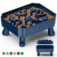 thumbnail image 1 of UPSKY Slow Feeder Dog Bowls,2 in 1 Dog Puzzle Slow Feeder for Large Breed, Maze Elevated Dog Food Bowl Anti-Choking Interactive Dog Feeding Bowls Slow Down Eating for Boredom & Anxiety Blue, 1 of 7