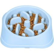 UPSKY Slow Feeder Non-Slip Dog Puzzle Bowls Interactive Bloat Stop Anti-Choking Dog Bowl for Small Medium Dogs