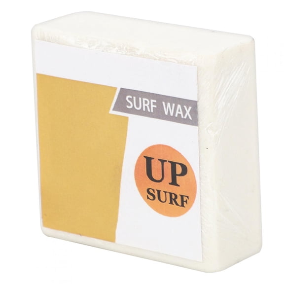 UPSURF Professional Surfing Surfboard Anti-Slip Wax, Square Transparent Milk White Board Base Coat Wax Accessory, 2.25 oz