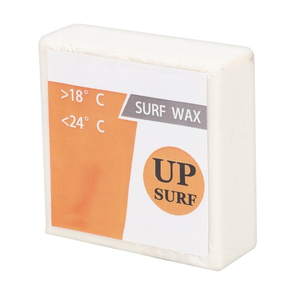 UPSURF Professional Surfing Surfboard Anti-Slip Wax, Square Transparent Milk White Board Warm Water Wax Accessory, 2.25 oz