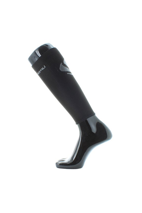Sports Compression Calf Sleeves 20-30 mmHg Firm Compression Black Xlarge