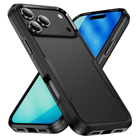 UPTECH 1 Rugged Case Compatible with iPhone 17 Pro Max 6.9-Inch, Military Grade Drop Protection, Shockproof Heavy Duty PC TPU Protective Phone Cover