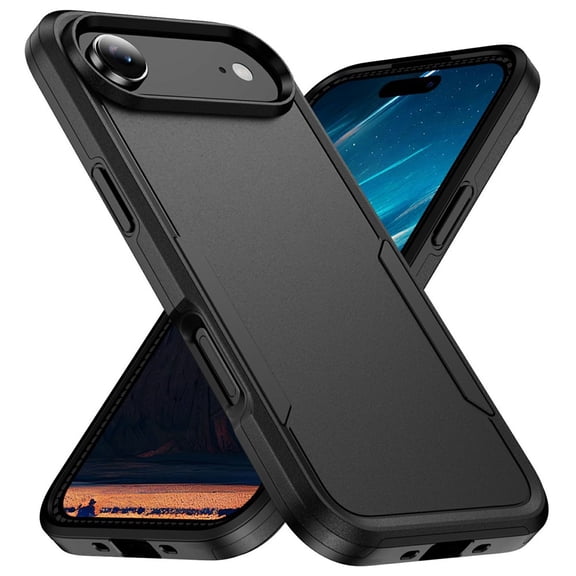 UPTECH 1 Rugged Case Compatible with iPhone 17 Air 6.6-Inch, Military Grade Drop Protection, Shockproof Heavy Duty PC TPU Protective Phone Cover