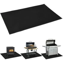 UPTRUST Large Under Grill Mat 60 ×42 Inch for Outdoor Charcoal, Flat Top, Smokers, Gas Grills, Deck and Patio Protective Mats, Fireproof Grill Pads