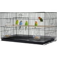 thumbnail image 1 of UPZE  Length Flight Bird Cage Iron Flight Parrot Cage for Small Parrots Parakeets Cockatiels Budgies Conures Quaker Parrot,, 1 of 5