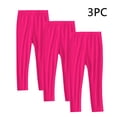 thumbnail image 1 of UQJfacai 3 Pack Girls Leggings Soft Comfortable Tight Pants for Kids Lightweight Stretchy Full Length Athletic Yoga Pants 2-13 Years, 1 of 9