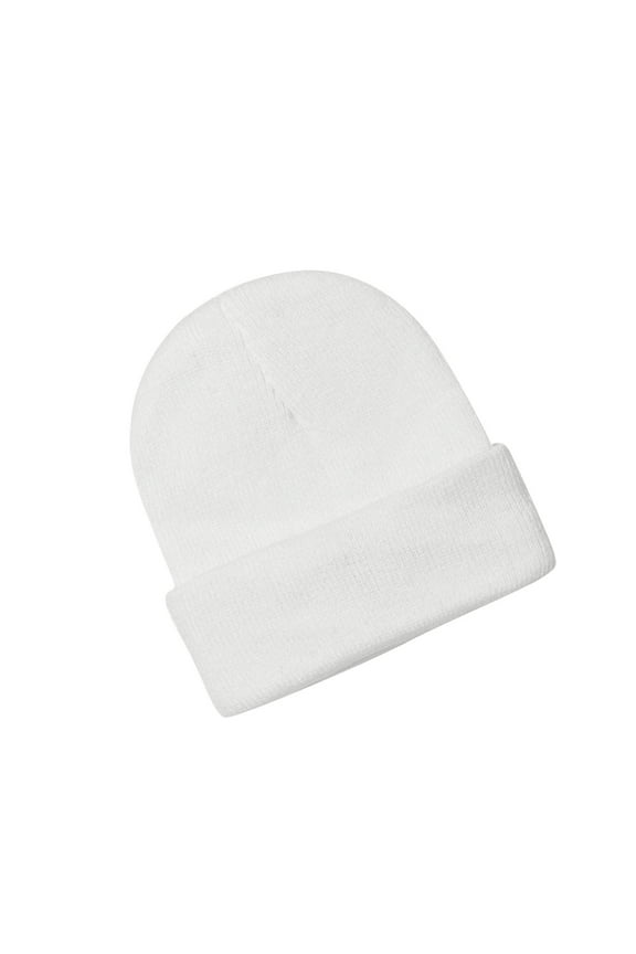 Baby Girls Boys Knit Beanie Hat Kids Winter Hats Daily Soft Slouchy Warm Cuffed Beanies Cap for Infant Toddler 0-3 Years