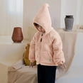 thumbnail image 1 of UQJfacai Boys Girls Fleece Jacket Fuzzy Sherpa Winter Coats Kids Cozy Hooded Zip Up Jackets with Pockets Casual Outerwear 8M-5T, 1 of 5