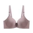 thumbnail image 1 of UQJfacai Bras for Women No Underwire Comfortable Seamless Bra Supportive Lift Adjustable Straps Everyday Push Up Plus Size Bra, 1 of 2