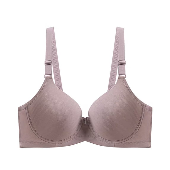 UQJfacai Bras for Women No Underwire Comfortable Seamless Bra Supportive Lift Adjustable Straps Everyday Push Up Plus Size Bra