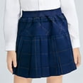 thumbnail image 1 of UQJfacai Girls Plaid Skirt A Line Tennis Skirt Uniform Kids Summer Pull On Elastic Waist Pleated Mini Skirts 2-12 Years, 1 of 6