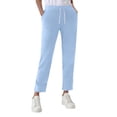 thumbnail image 1 of UQJfacai Joggers for Women Elastic High Waisted Sweatpants Winter Clothes Lightweight Workout Running Athletic Pants with Pockets, 1 of 7