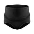 thumbnail image 1 of UQJfacai Plus Size Lace Maternity Shapewear Pregnancy Ribbed Soft Belly Support Underwear Seamless Over Bump High Waist Panties M-5XL, 1 of 2