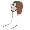 thumbnail image 1 of UQJfacai Windproof Winter Kids Beanie Fleece Lined Trapper Hats Earflap Warm Hat for Boys Girls 4-14 Years, 1 of 9