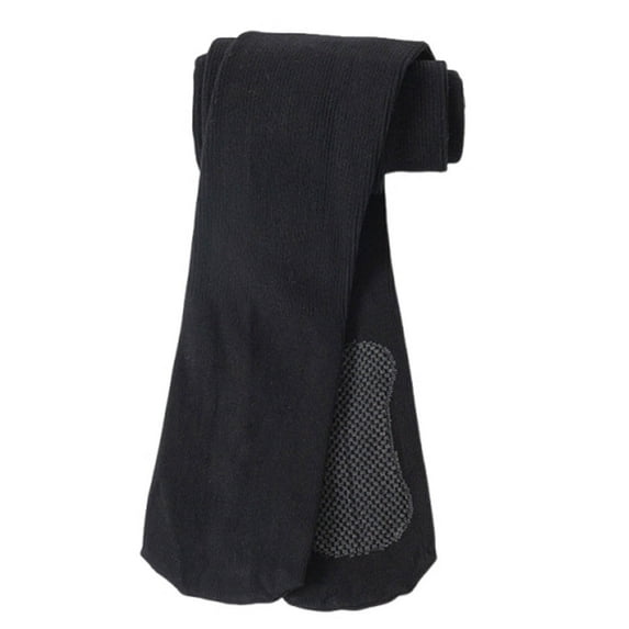 UQJfacai Winter Tights for Girls Stockings Warm Seamless Footed Leggings Dance Ballet Strechy Soft Ribbed Knit High Waist Pantyhose