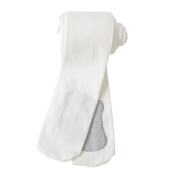 UQJfacai Winter Tights for Girls Stockings Warm Seamless Footed Leggings Dance Ballet Strechy Soft Ribbed Knit High Waist Pantyhose