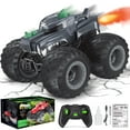 thumbnail image 1 of UQN Remote Control Car for Boys, Monster Truck Toys, Remote Control Car with Light and Spray, Christmas  Birthday Gifts for Kids Boys Girls Age 3-6 7-12, Gray, 1 of 8