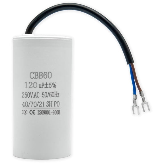 UQSDF-CBB60 Run Capacitor for Motor Air Compressor and air Conditioner Compressor, 120uF 250VAC 50/60Hz