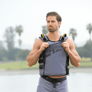 UR-20 Pivot Vest | Grey / Black | Comfort EVA Foam | Comp PFD Life Vest S/M