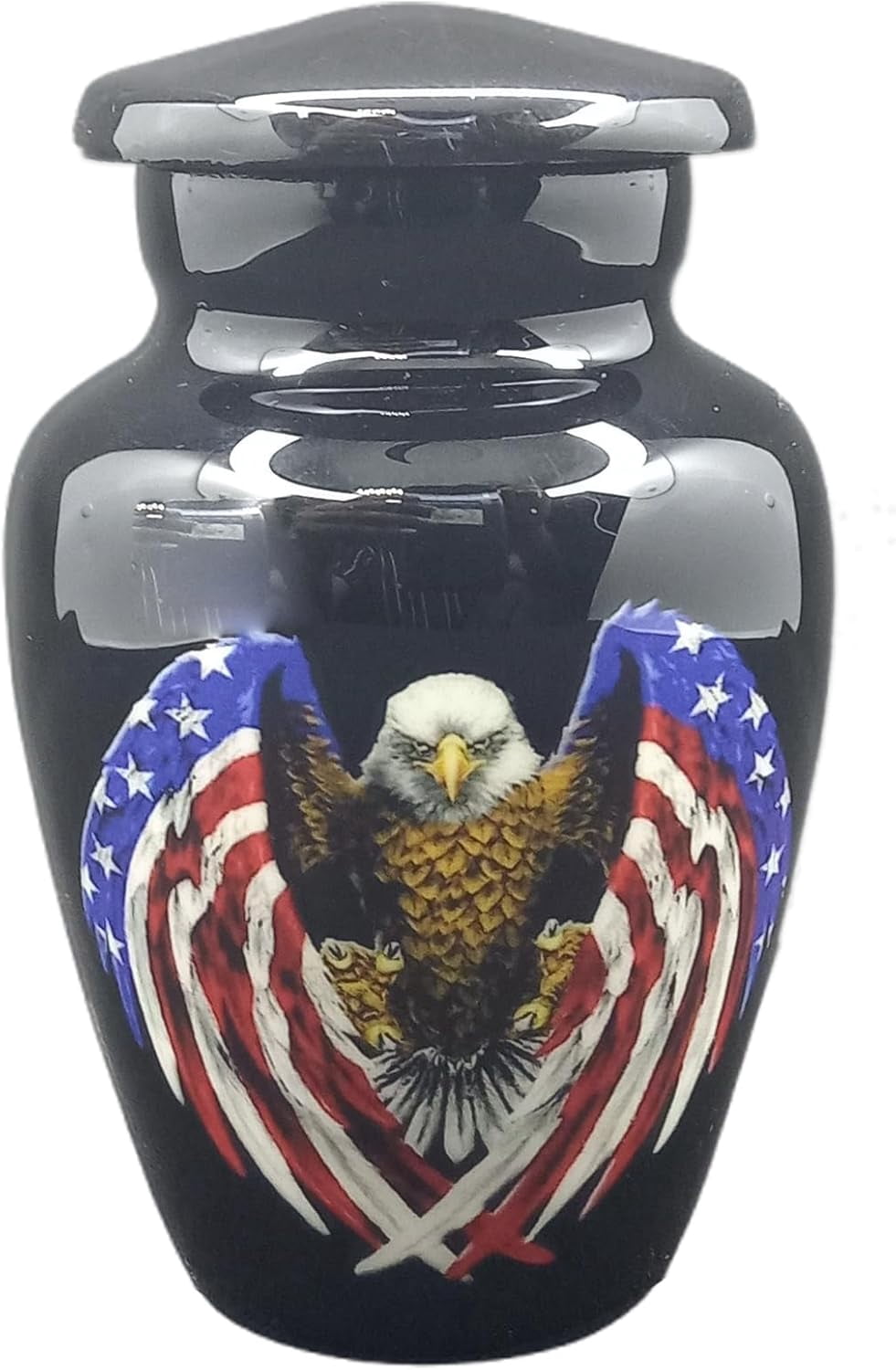 Ur Box UR Keepsake Urn –American Eagle Keepsake Cremation Urn for Human Ashes ...