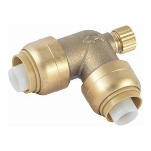 SharkBite Max UR5248A Push-To-Connect Elbow Drain, 1/2 In. - Quantity 6