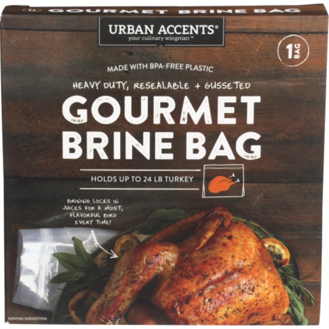 URBAN ACCENTS, SSNNG BRINE BAG 1CT, 3.2 OZ, (Pack of 6)