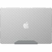 UAG MacBook Air 15" Case M5 2026 M4 2025 M3 2024 - Rugged One Piece Hardshell Transparent Clear Scratch Resistant Protective Cover, Essential Armor Ice