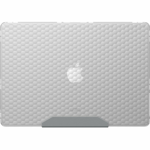 UAG MacBook Air 15" Case M5 2026 M4 2025 M3 2024 - Rugged One Piece Hardshell Transparent Clear Scratch Resistant Protective Cover, Essential Armor Ice