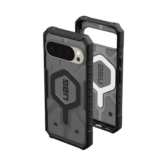 UAG Made for Google Pixel 10 Pro XL Case Pathfinder Clear - Magnetic Charging Transparent Rugged Protective Cover, Ash/Black