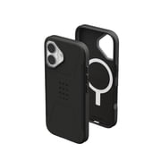 UAG iPhone 17 Case Civilian - Compatible with MagSafe Military Grade Protective Cover, Black