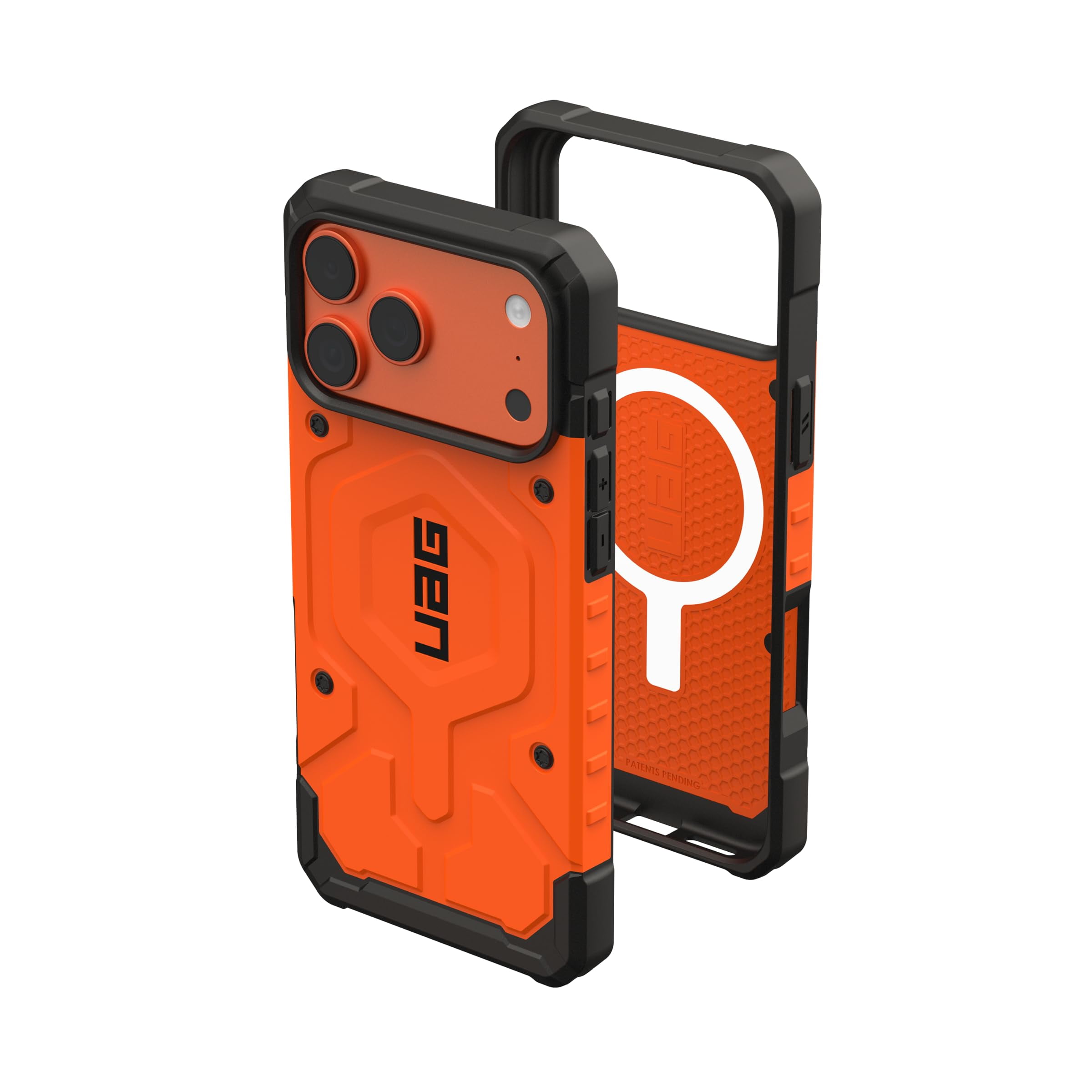 UAG iPhone 17 Pro Max Case Pathfinder - Compatible with MagSafe Military Grade Protective Cover, Orange UAG iPhone 17 Pro Max Case Pathfinder - Compatible with MagSafe Military Grade Protective Cover, Orange
