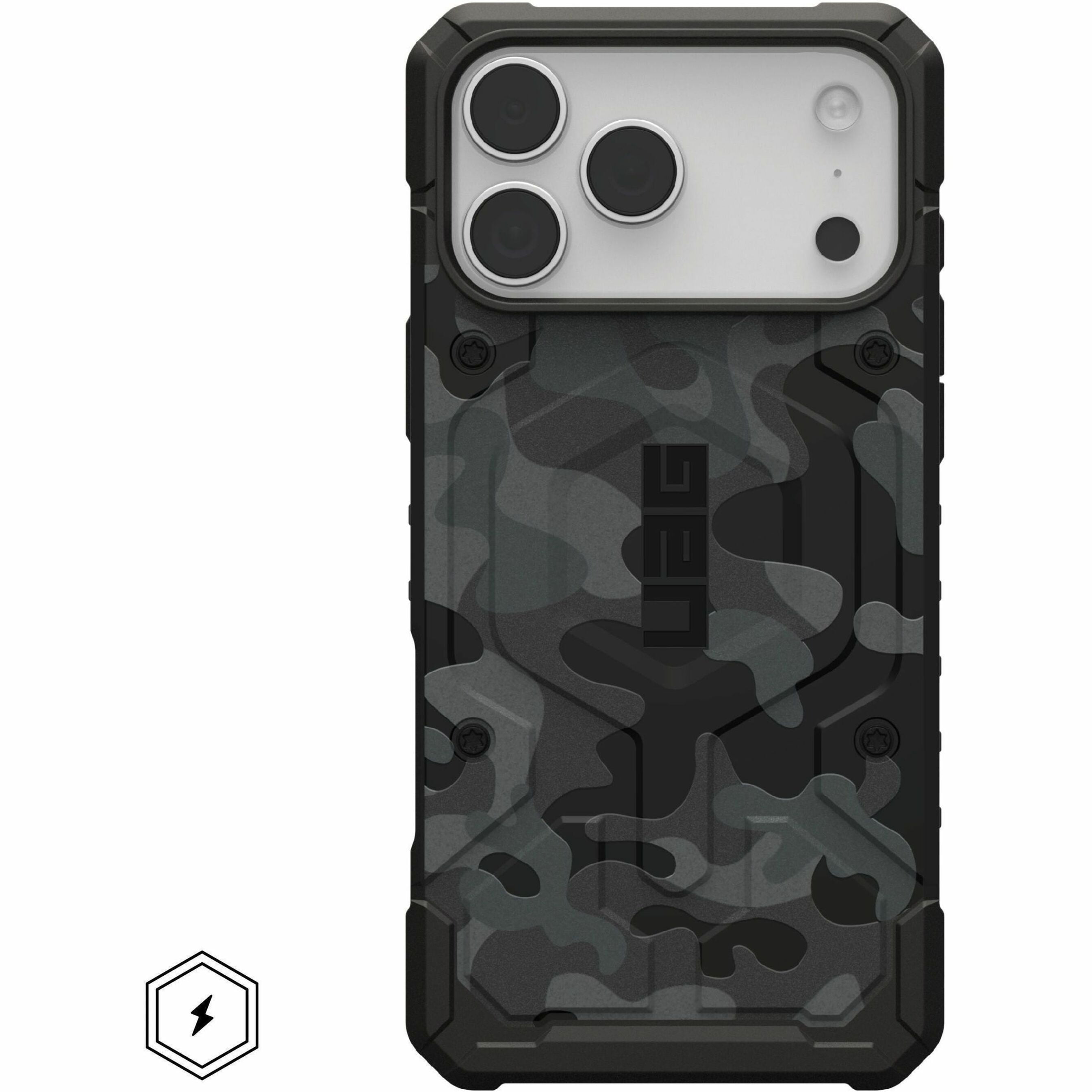 UAG iPhone 17 Pro Max Case Pathfinder SE - Compatible with MagSafe Military Grade Protective Cover, Midnight Camo