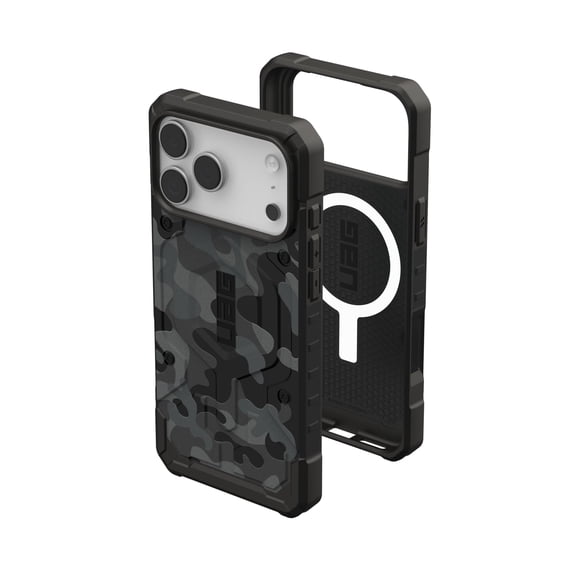 UAG Pathfinder SE Case for iPhone 18 Pro Max/iPhone 17 Pro Max, Midnight Camo, Camouflage, MagSafe Compatible, Impact Protection, Heavy Duty, Traction Grip, Military Grade Drop Protection