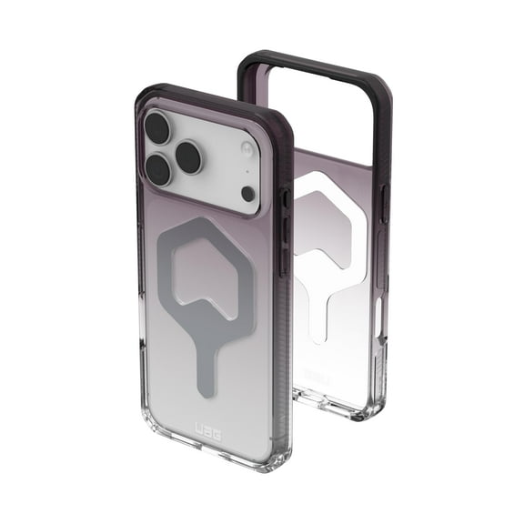 UAG iPhone 17 Pro Max Case Plyo - Compatible with MagSafe Translucent Military Grade Protective Cover, Black/Clear Ombre