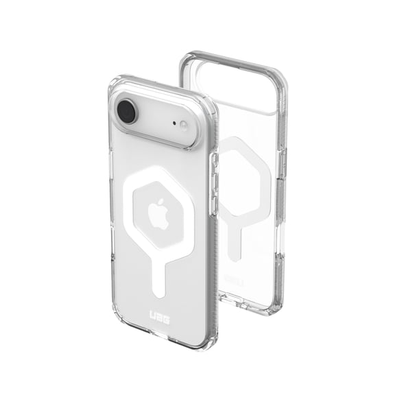 UAG iPhone Air Case Plyo - Compatible with MagSafe Transparent Military Grade Protective Cover, Ice/White